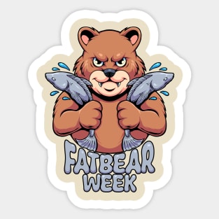 Fat Bear Week 2023 Sticker